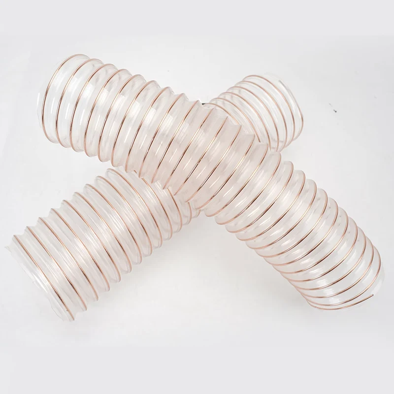 Steel filum roborandis Pu Aeris Duct